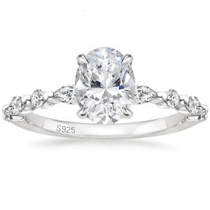 Athena's Wisdom Sparkle 925 Sterling Silver Zirconia Ring